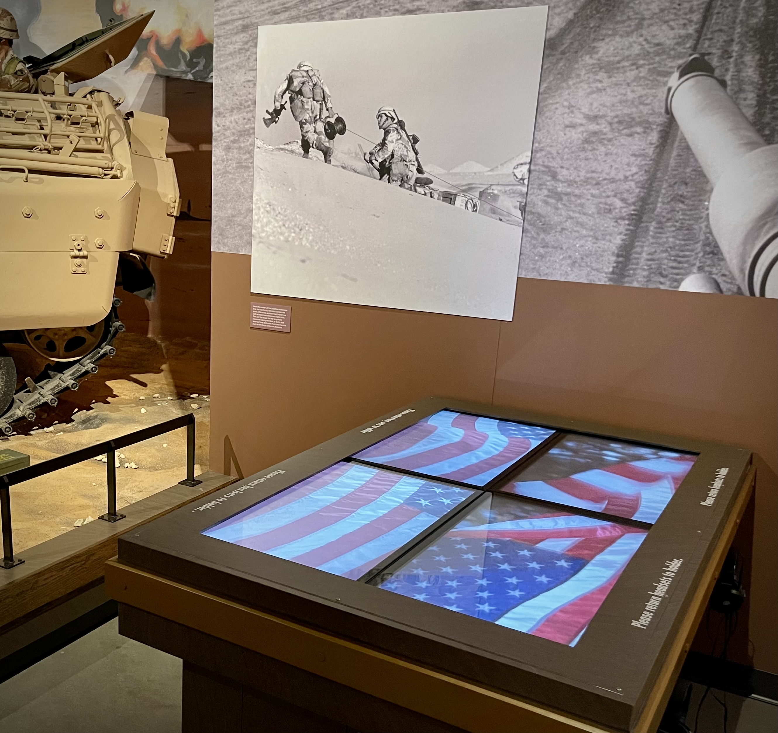 Digital Interacties at the National Mounted Warrior Museum
